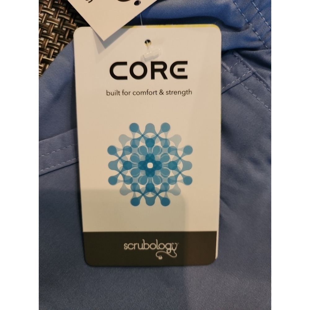 Scrubology Scrub Pants SMALL PL119 CIE Slim Leg Drawstring Cargo Womens - Picture 3 of 5